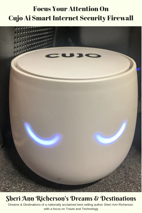 Cujo Ai Smart Internet Security Firewall working.