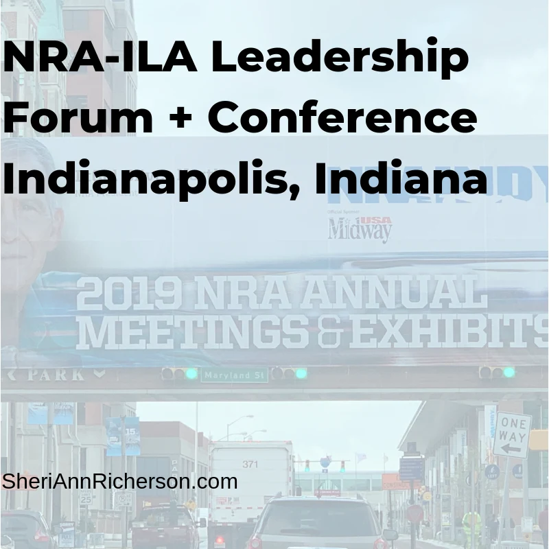 Heading to the NRA-ILA Forum + Conference.