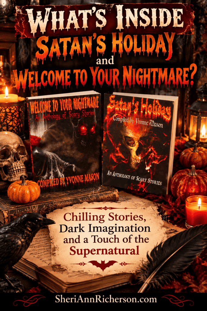 What's inside Satan's Holiday and Welcome to Your Nightmare horror anthologies